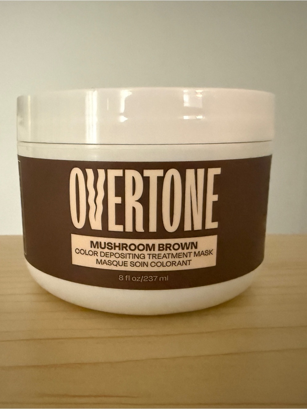 Overtone semi permanent hair color mask in Mushroom Brown. New, sealed.
